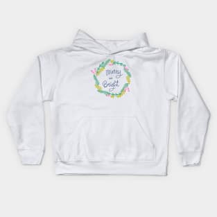 Christmas  wreath Kids Hoodie